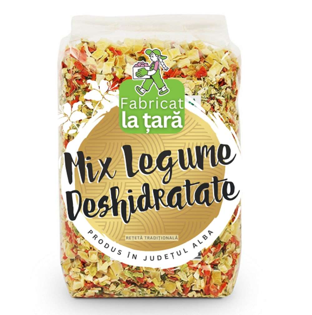 Mix de legume deshidratate de casă Fabricat la Țară