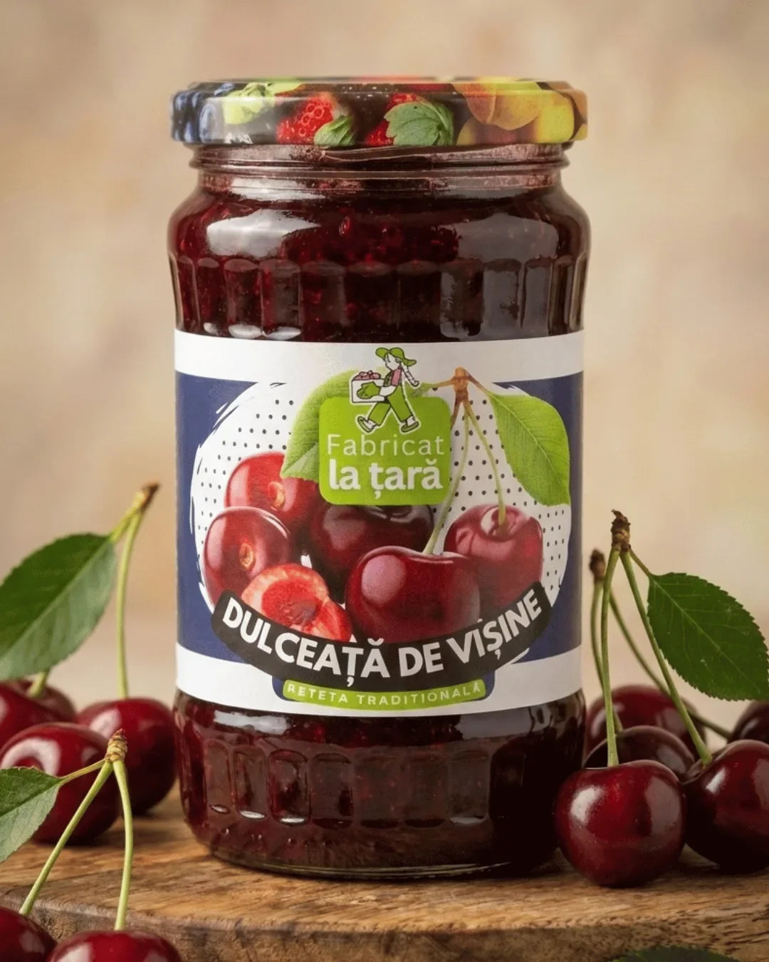Dulceață de vișine de casă Fabricat la Țară