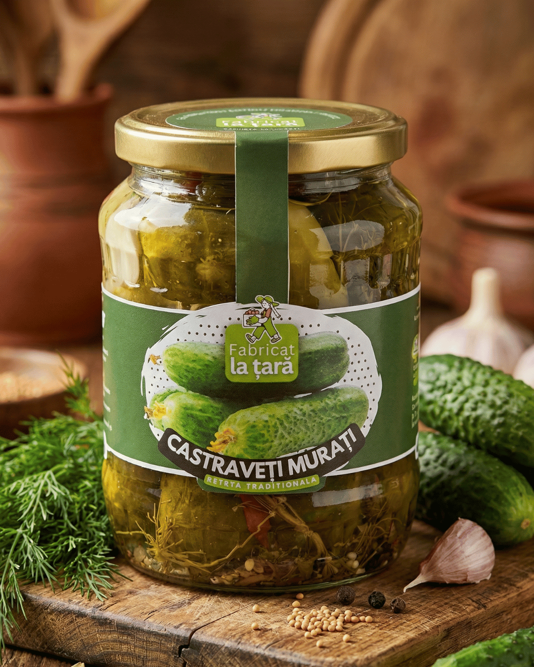 Castraveți Murați Fabricat la Țară