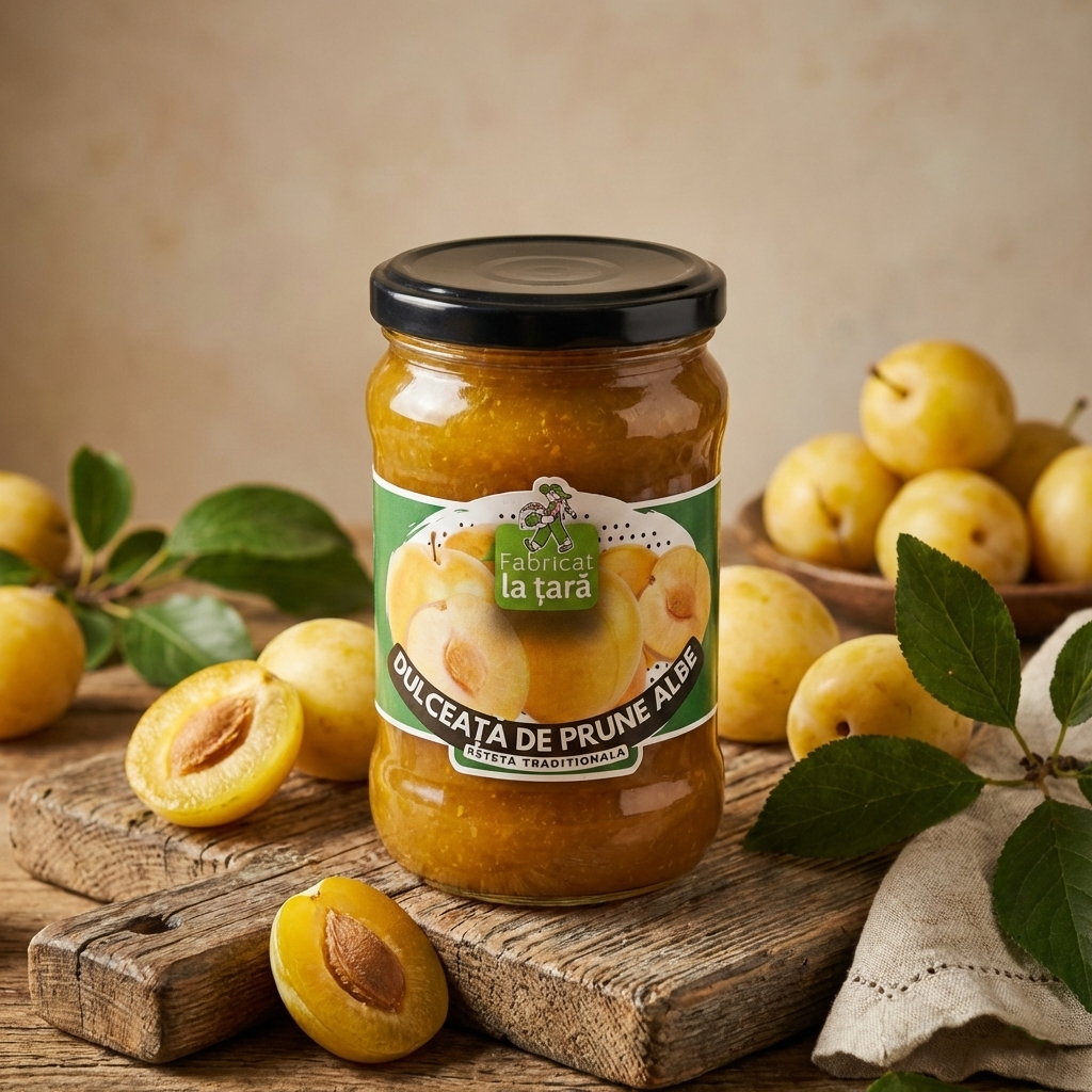 Dulceață de Prune Albe