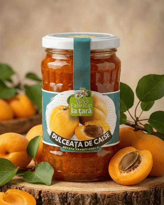 Dulceață de Caise Fabricat la Țară, produs tradițional din Alba