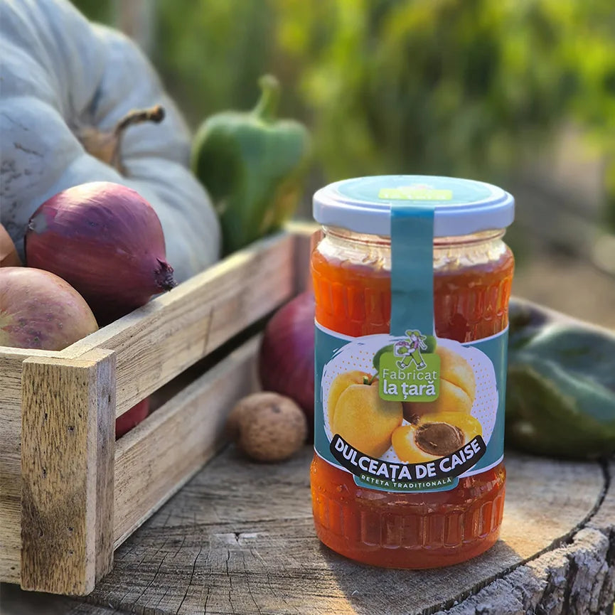Dulceață de Caise Fabricat la Țară – imagine 3